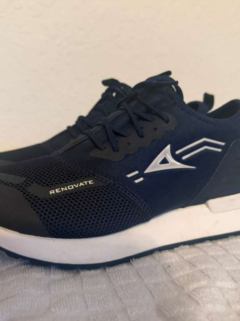 Men's Navy Athletic Sneakers